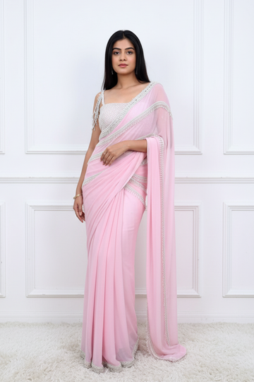 Pre-Draped Saree