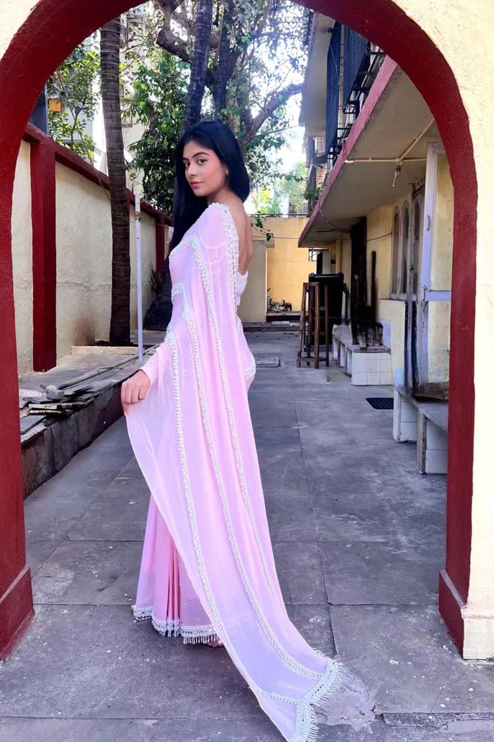 Pre-Draped Saree